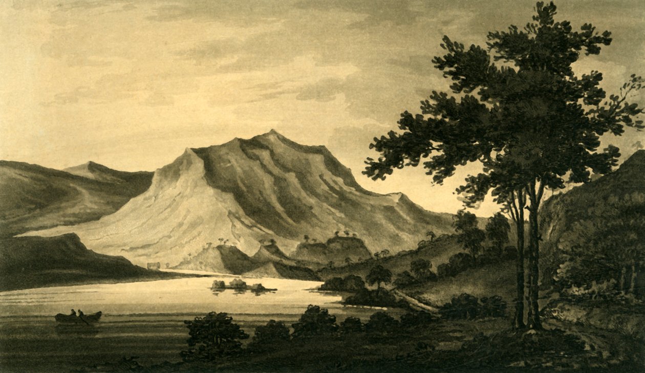 Loch Achray, 1802. de Unbekannt