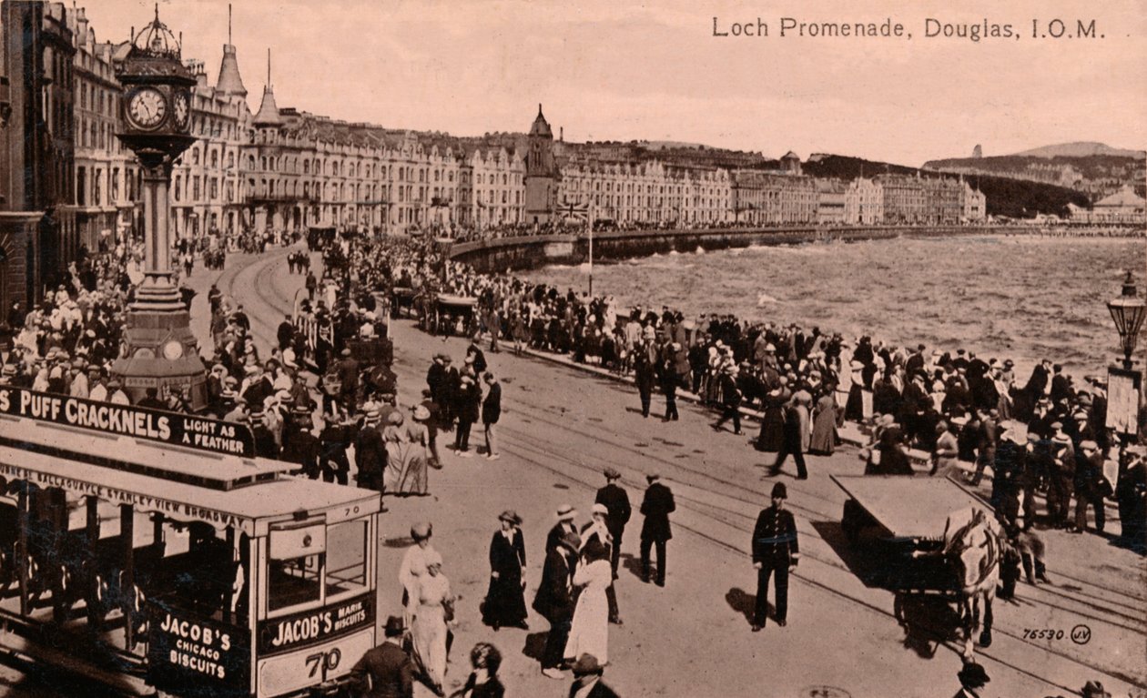 Loch Promenade, Douglas, Ilha de Man, c1920 de Unbekannt