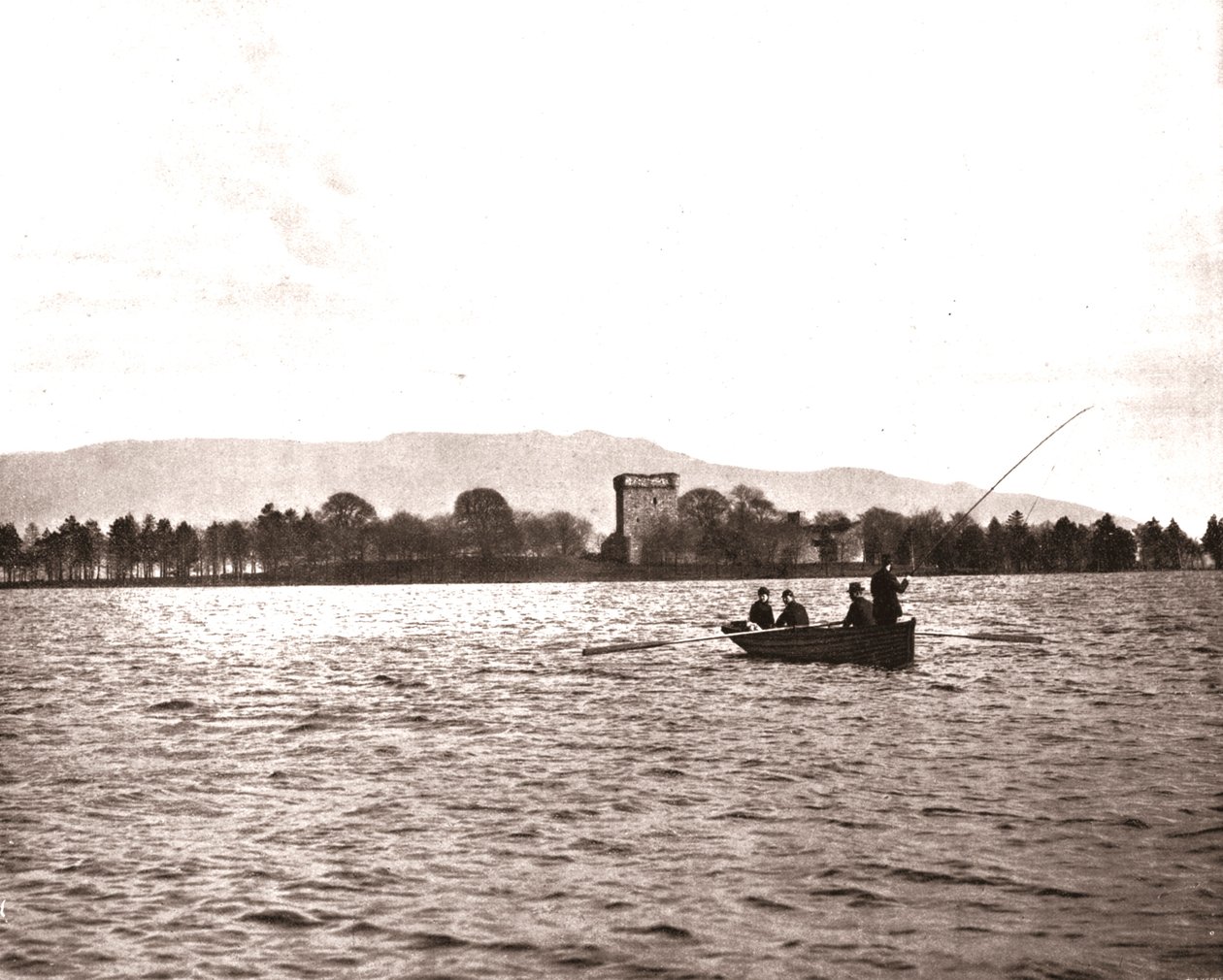 Castelo de Lochleven, Kinross, Escócia, 1894. de Unbekannt
