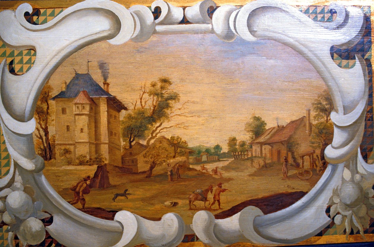 Loire Atlantique N* 042 - Chateau de Haute Goulaine - Madeira pintada de Unbekannt
