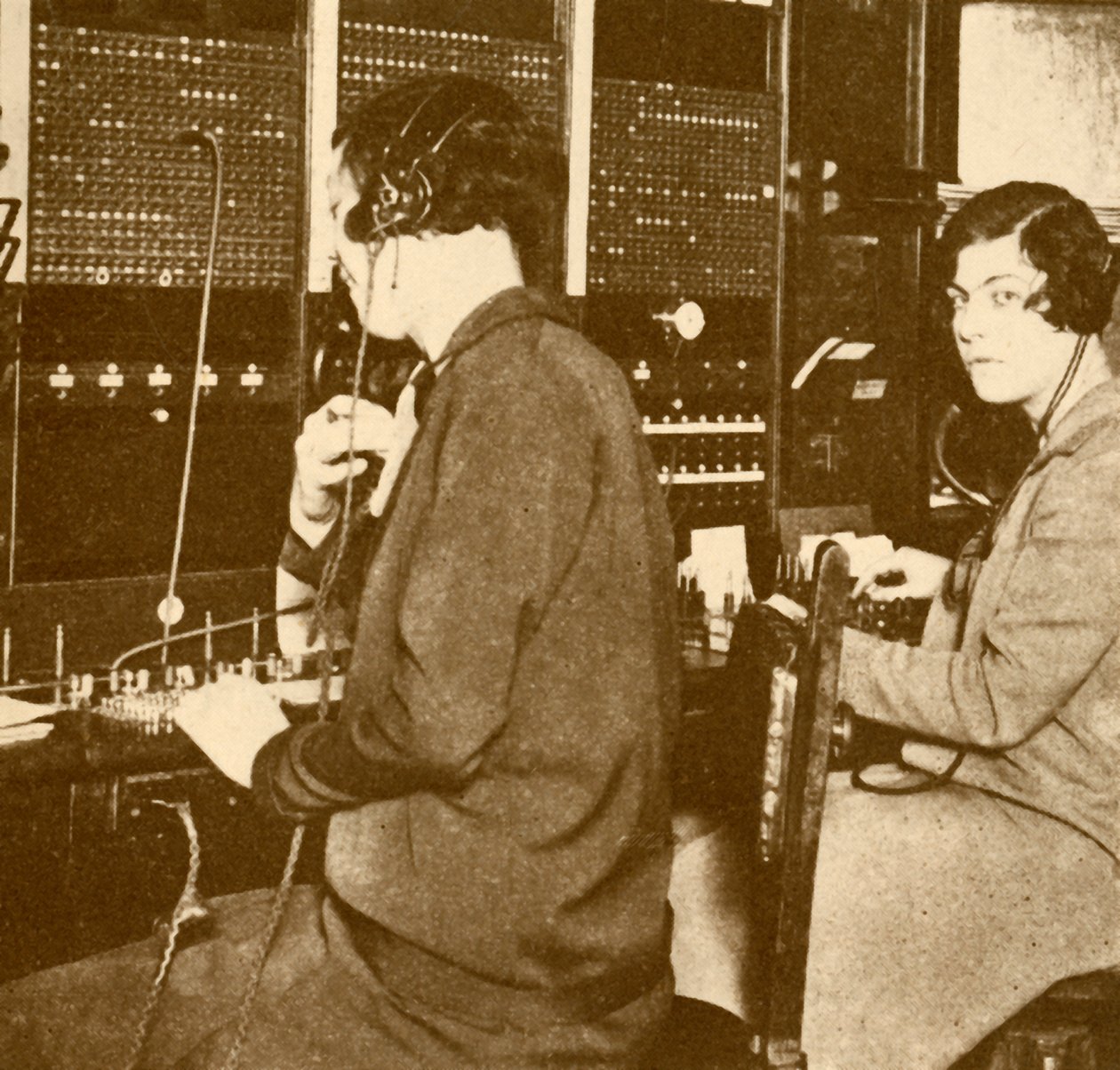 Serviço Telefônico Londres-Nova York, c1930. de Unbekannt