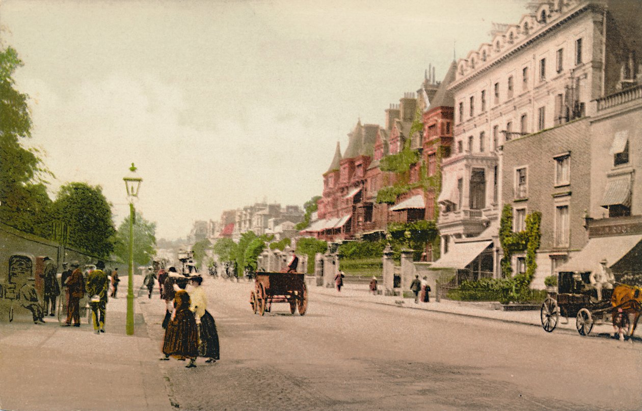 Londres. Bayswater Road, c1900s. de Unbekannt
