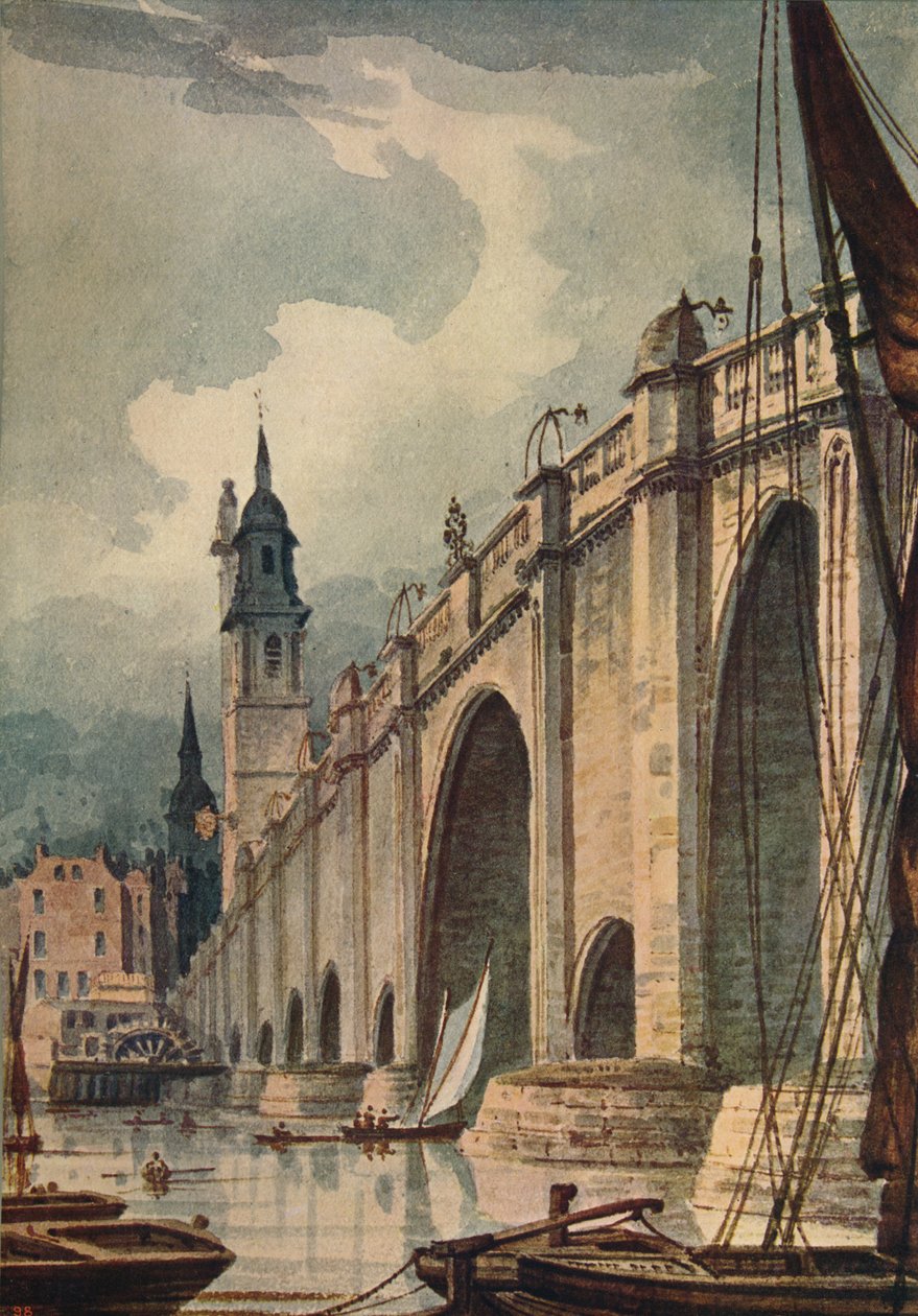 Ponte de Londres, 1893, c1915 de Unbekannt