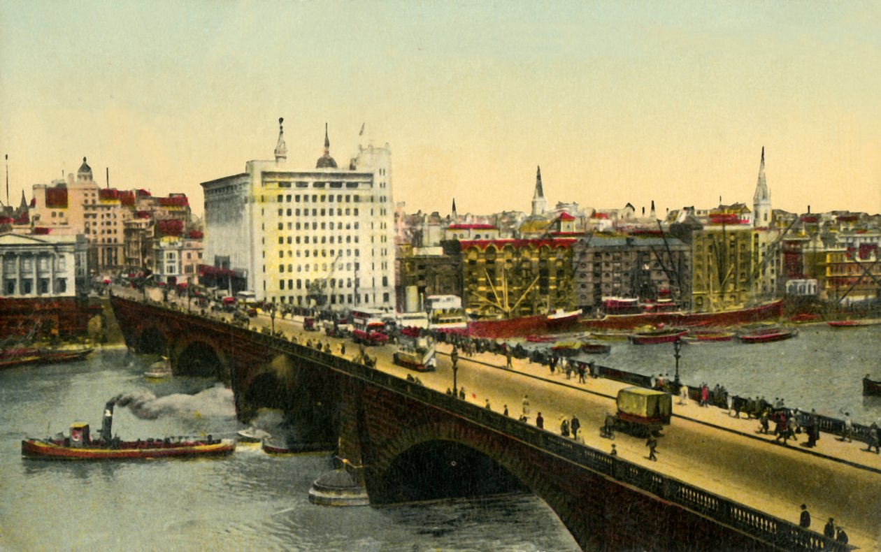 Ponte de Londres e Adelaide House, Londres, 1935. de Unbekannt