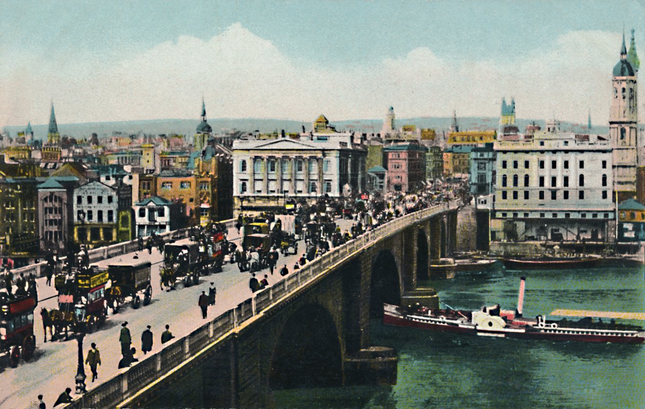Ponte de Londres, c1900s. de Unbekannt