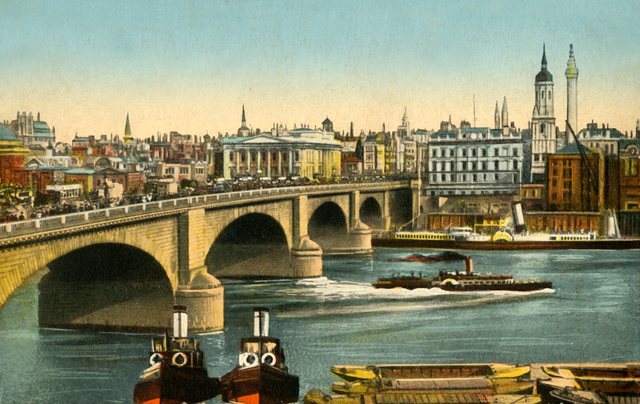 Ponte de Londres, c1910. de Unbekannt