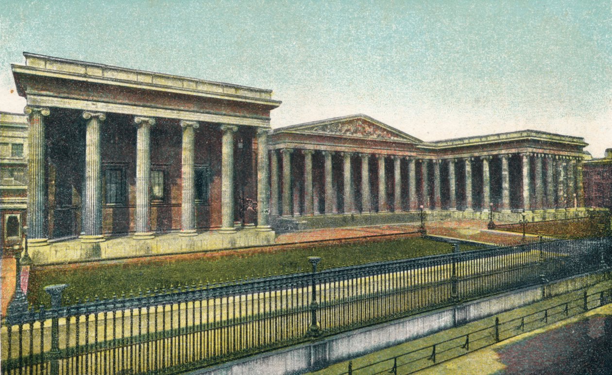 Londres, Museu Britânico, c1900. de Unbekannt