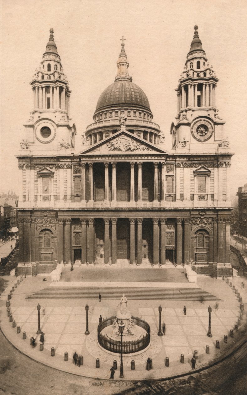 Londres, Catedral de São Paulo, 1924, c1900-1930 de Unbekannt