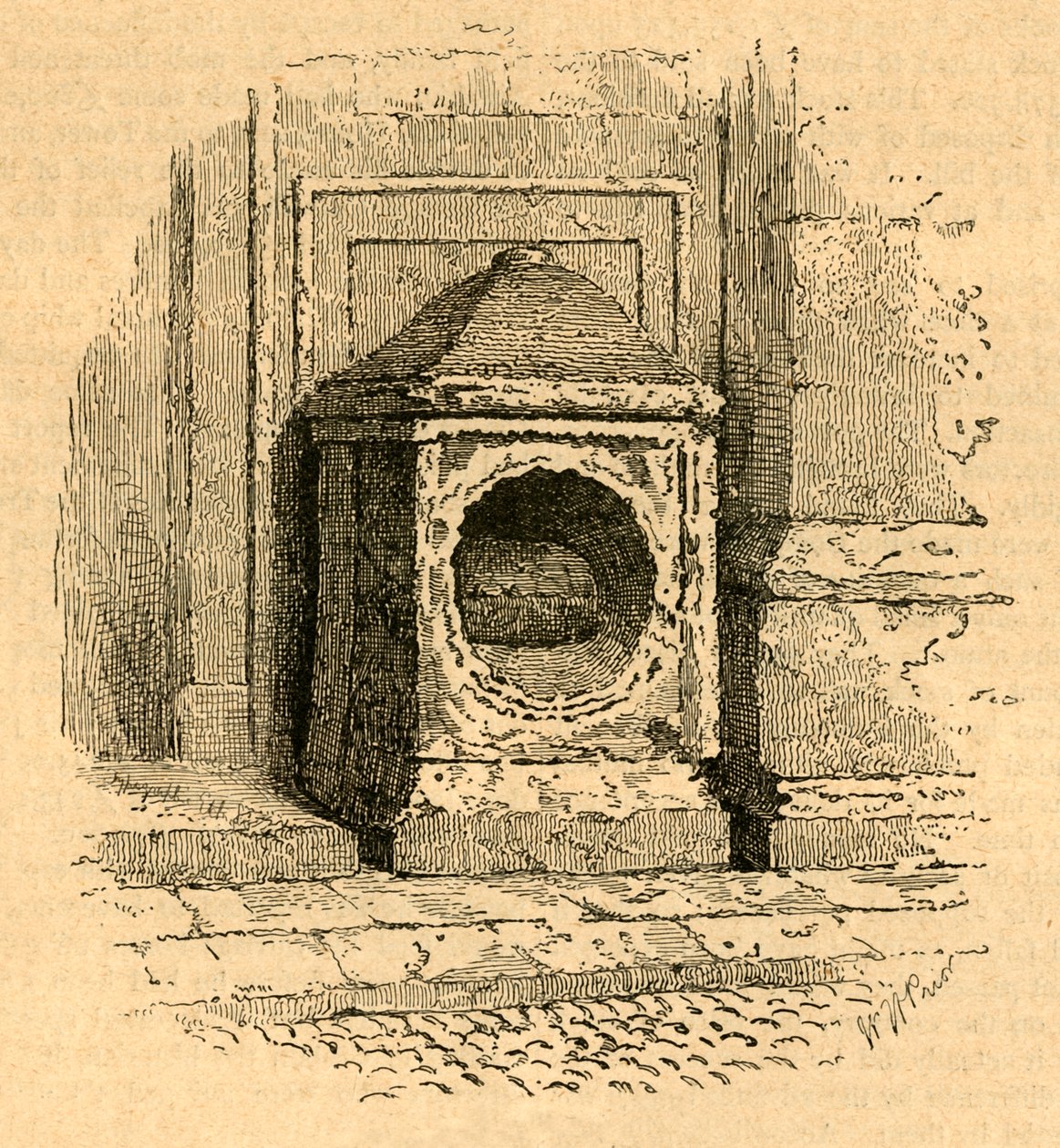 London Stone, 1897. de Unbekannt
