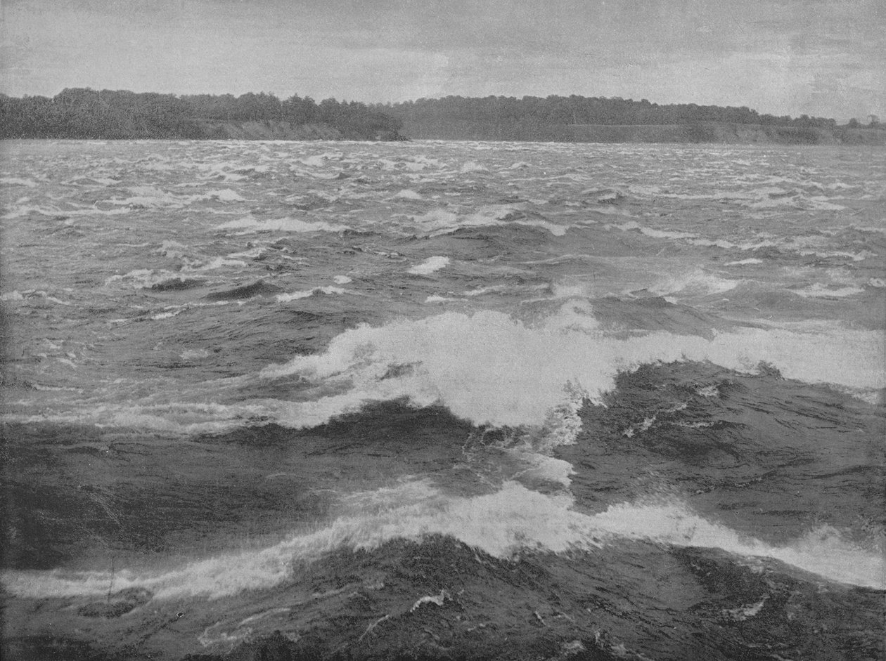 Long Sault Rapids, rio St. Lawrence, c1897. de Unbekannt