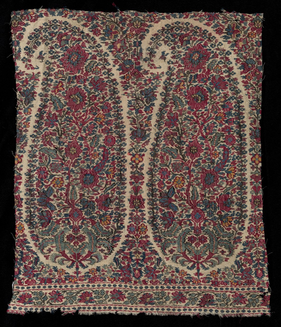 Fragmento de Xaile Longo, 1820-1825. de Unbekannt