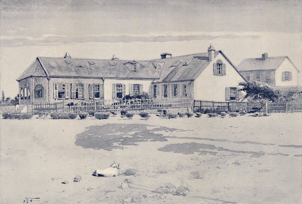 Longwood, Napoleons Residence em Santa Helena, 1896 de Unbekannt