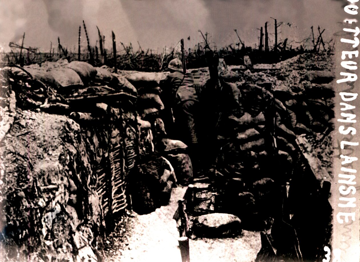 Posto de observação, França, c1914-c1918 de Unbekannt