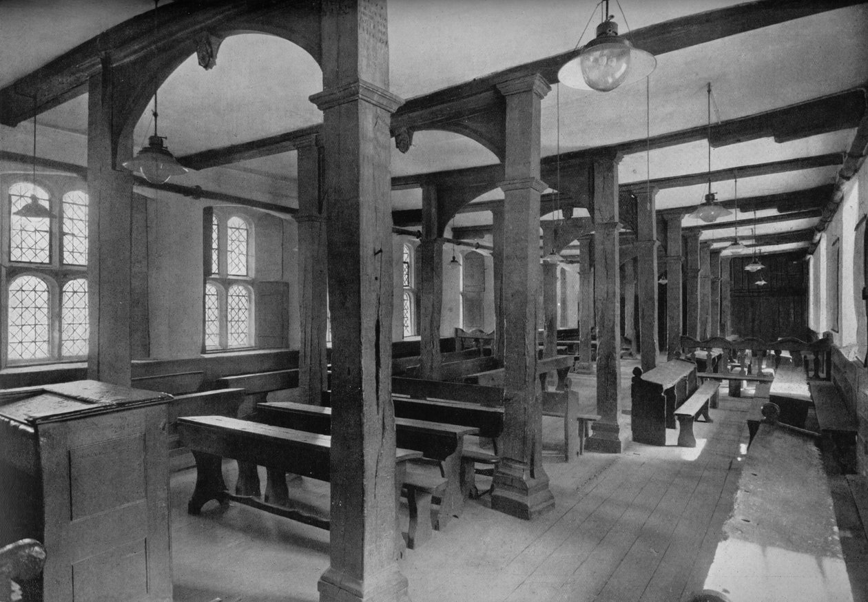 Olhando para baixo da escola, 1926 de Unbekannt