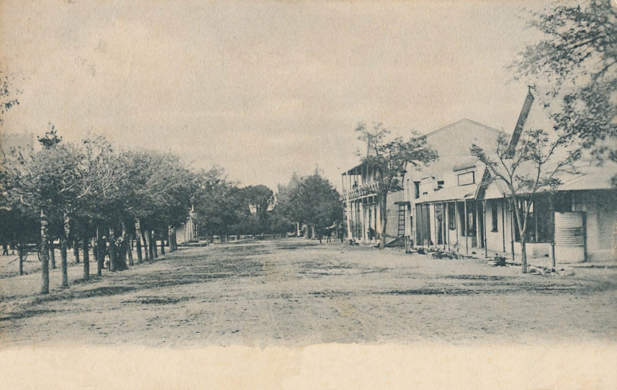 Rua Loop, Middelburg, Colônia do Cabo, 1901-1910. de Unbekannt
