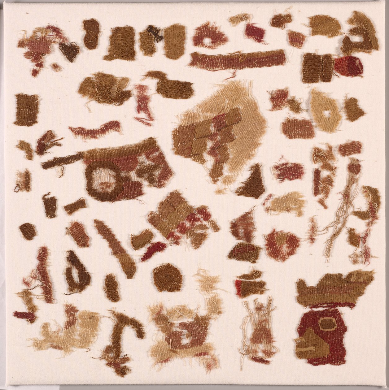 Fragmentos têxteis soltos, c. 50-650. de Unbekannt