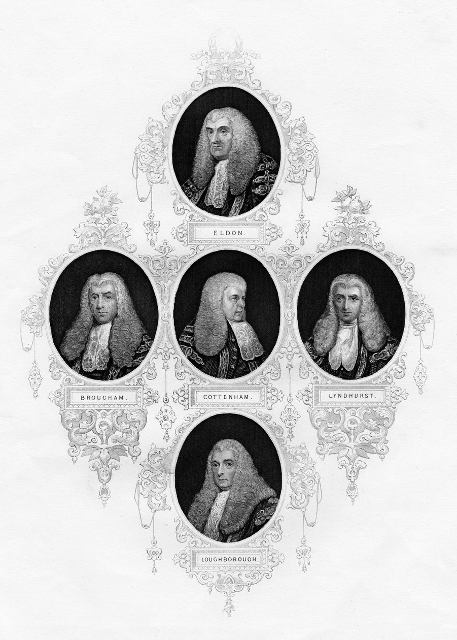 Lord Chancellors of Britain, 1877 de Unbekannt