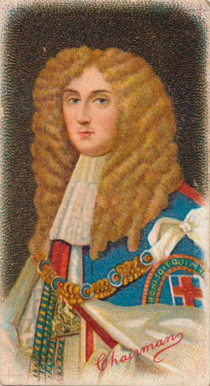 Lord Danby 1632-1712, estadista inglês, 1912 de Unbekannt
