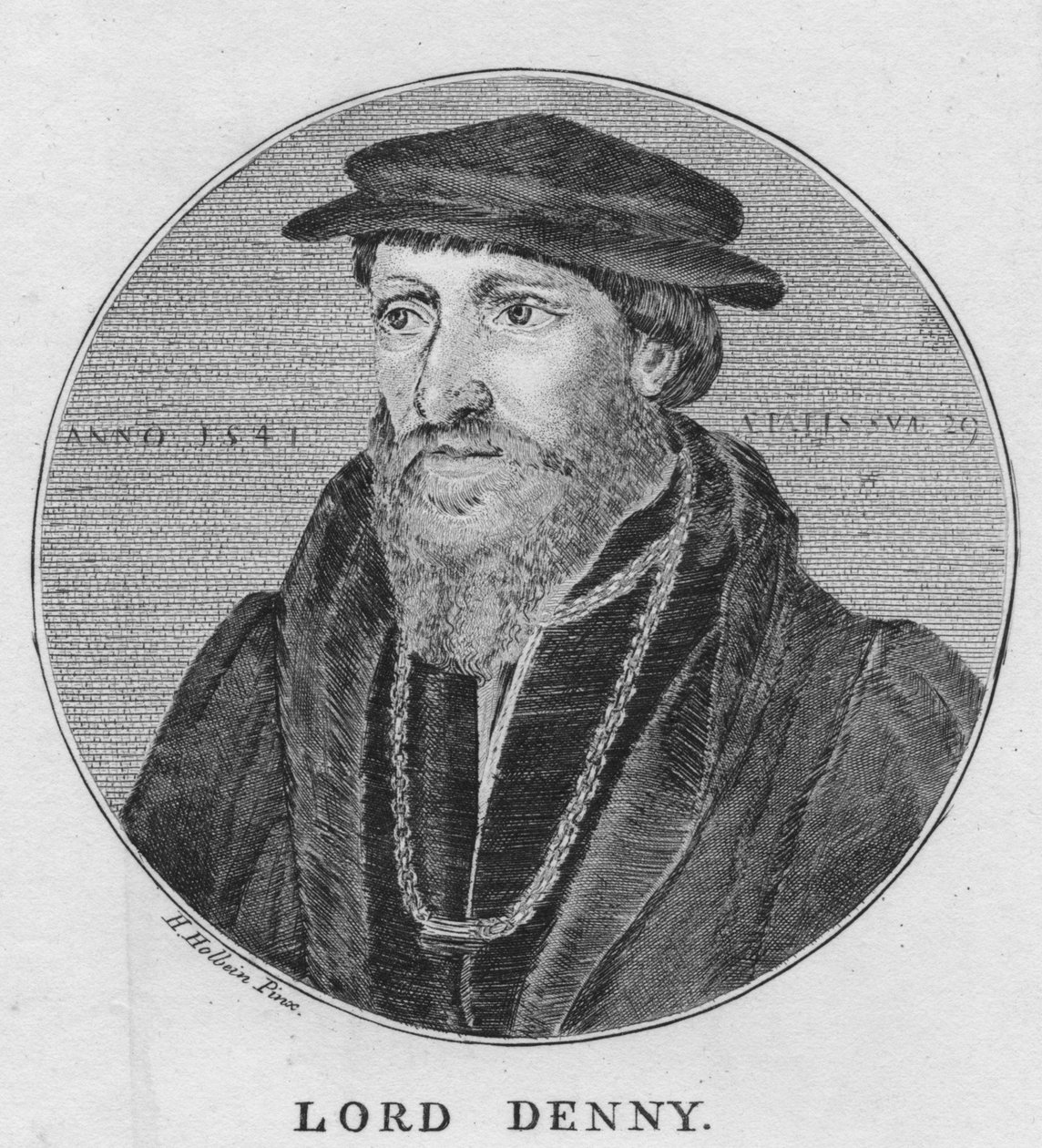 Lord Denny, 1541, início do século XIX. de Unbekannt