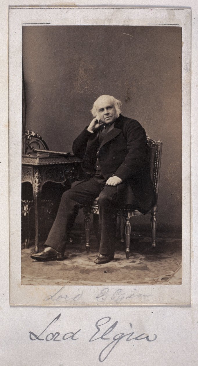 Lord Elgin, diplomata britânico, c 1860 de Unbekannt