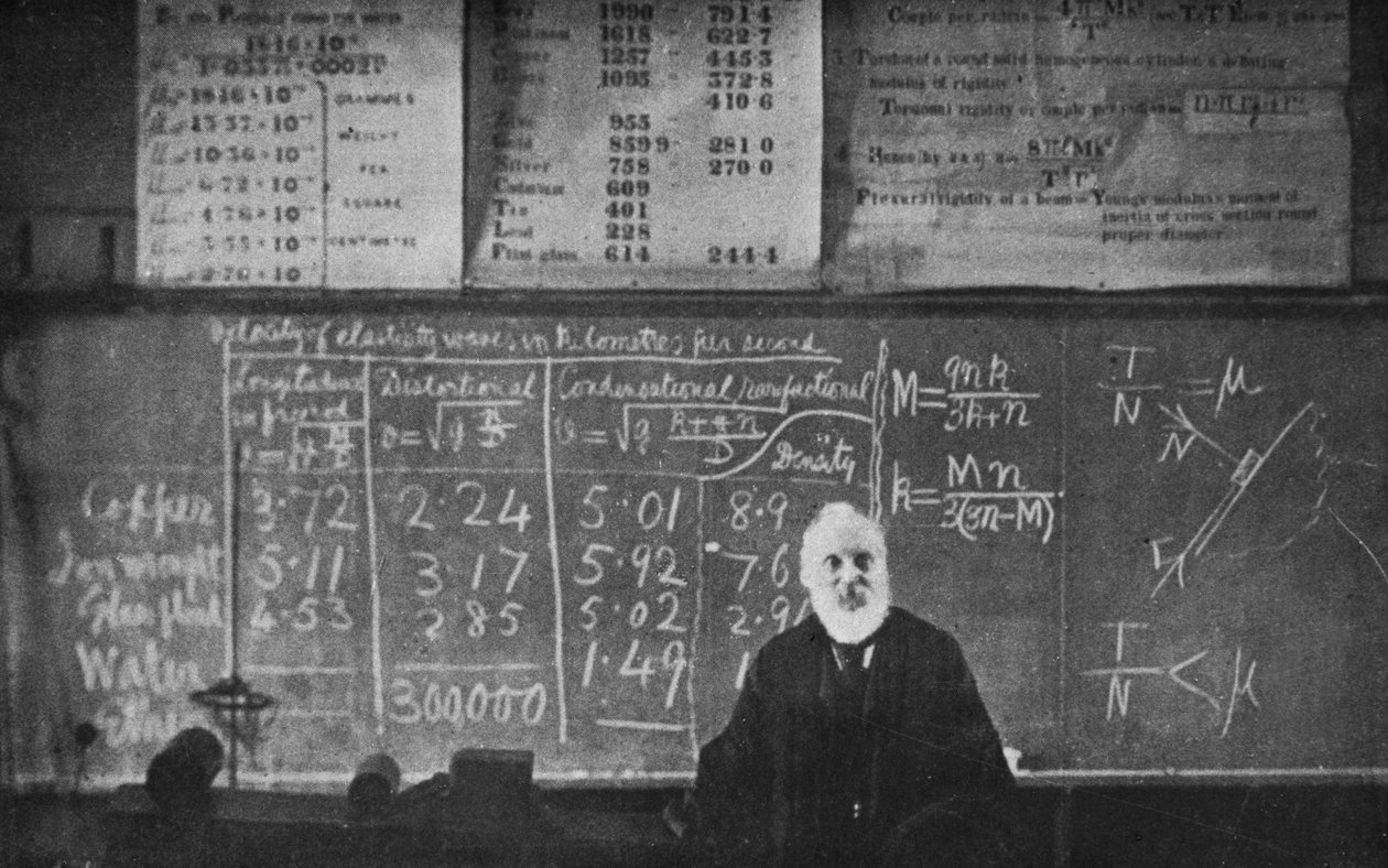 Lord Kelvin, matemático e físico escocês, 1899 de Unbekannt