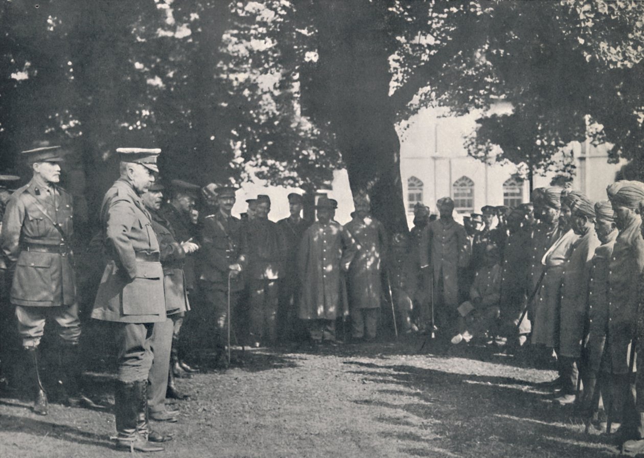 Lord Kitchener Dirigindo-se a Pacientes Indianos, 20 de julho de 1915, 1939 de Unbekannt