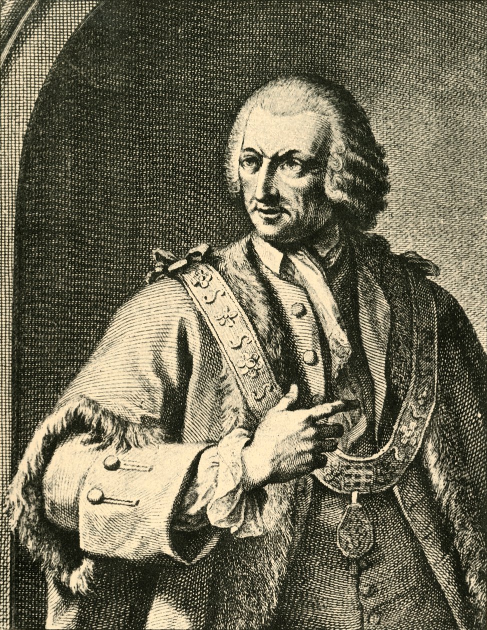 Lord Mayor Beckford, 1709-1770, c1771, 1925. de Unbekannt