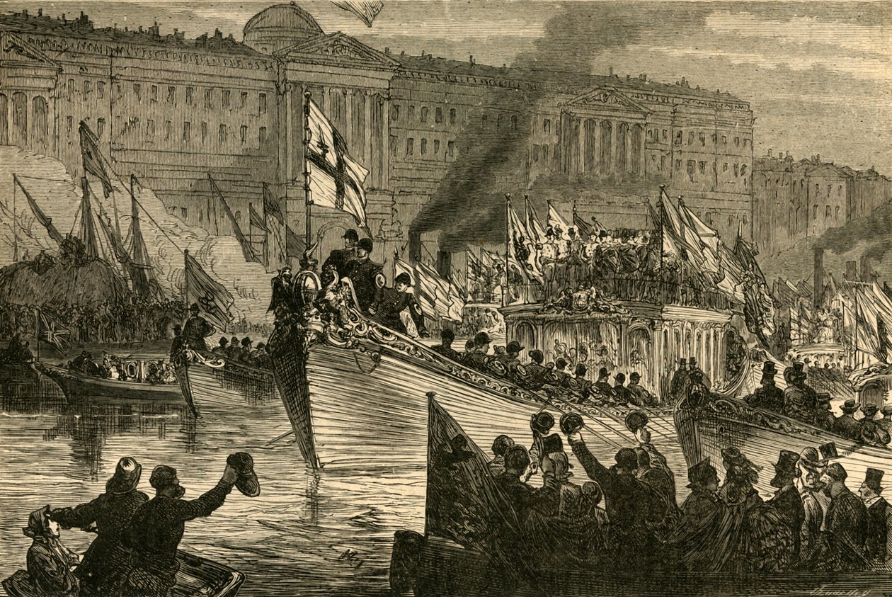 Lord Mayors Water Procissão, 1897. de Unbekannt