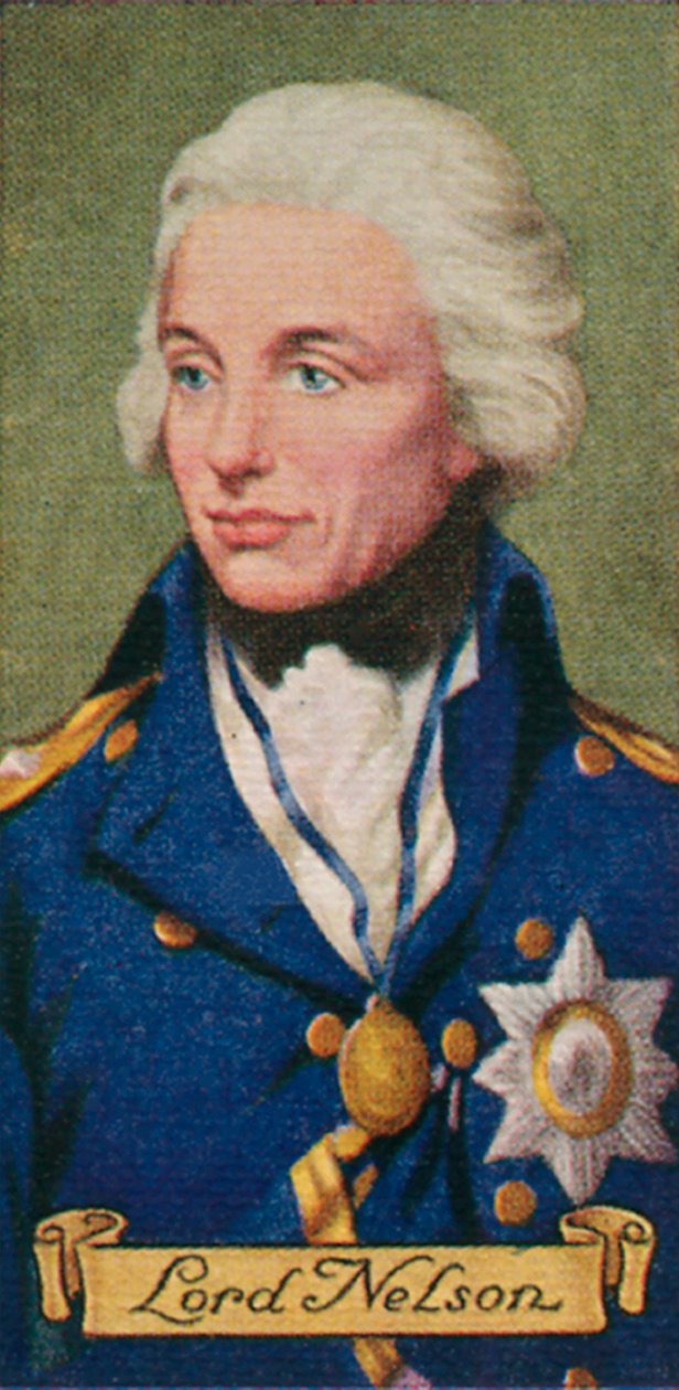Lord Nelson, tirado de uma série de cartões de cigarro, 1935 de Unbekannt