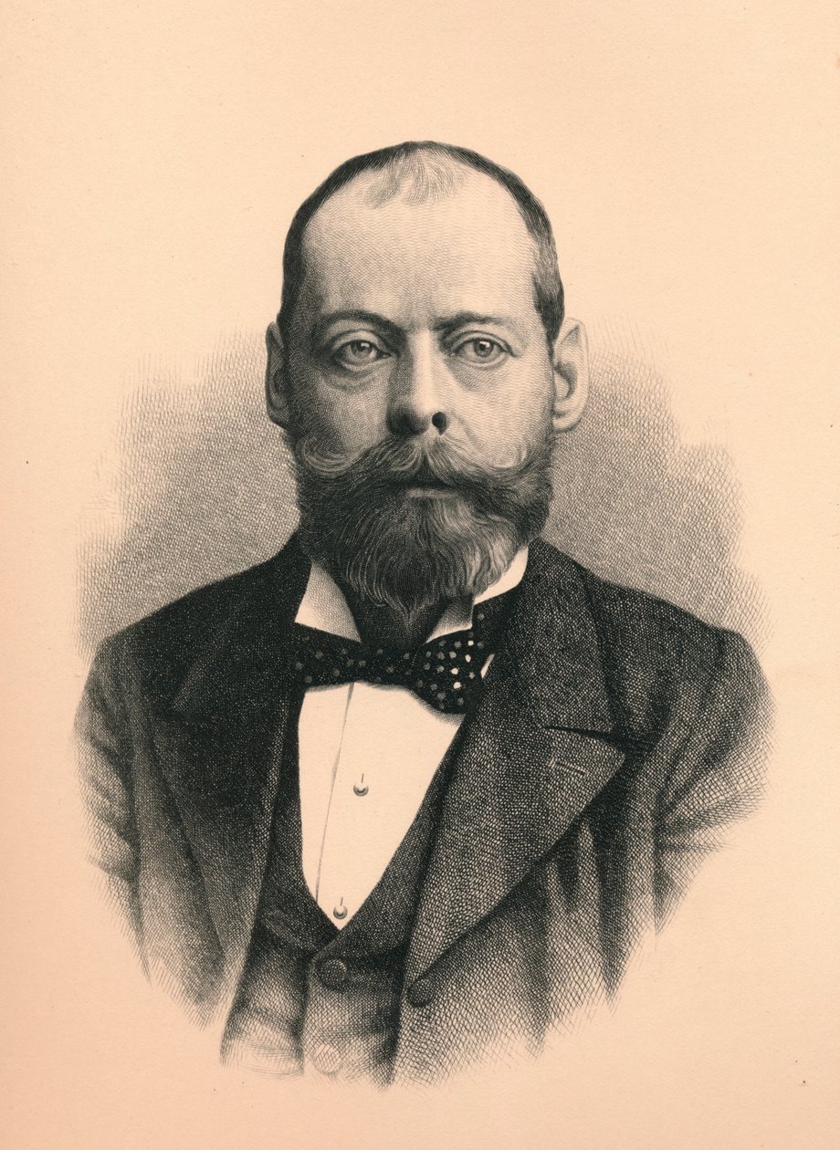 Lord Randolph Henry Spencer Churchill, 1849-1895, estadista britânico, 1896. de Unbekannt