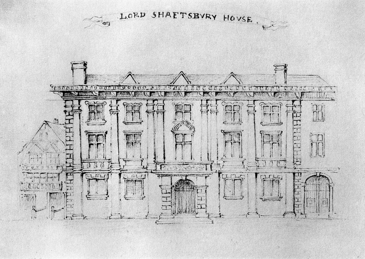 Lord Shaftbury House, Rua Aldersgate, 1908 de Unbekannt