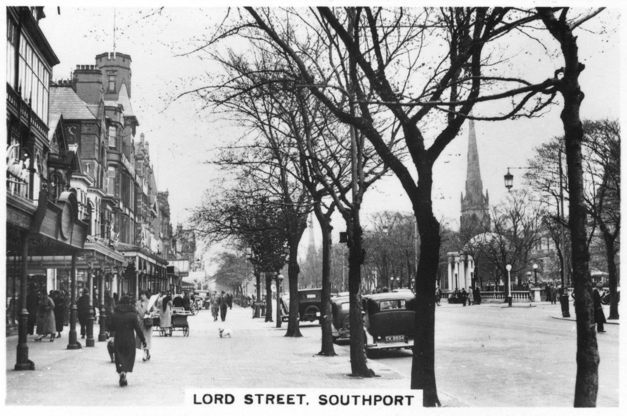 Lord Street, Southport, 1937 de Unbekannt