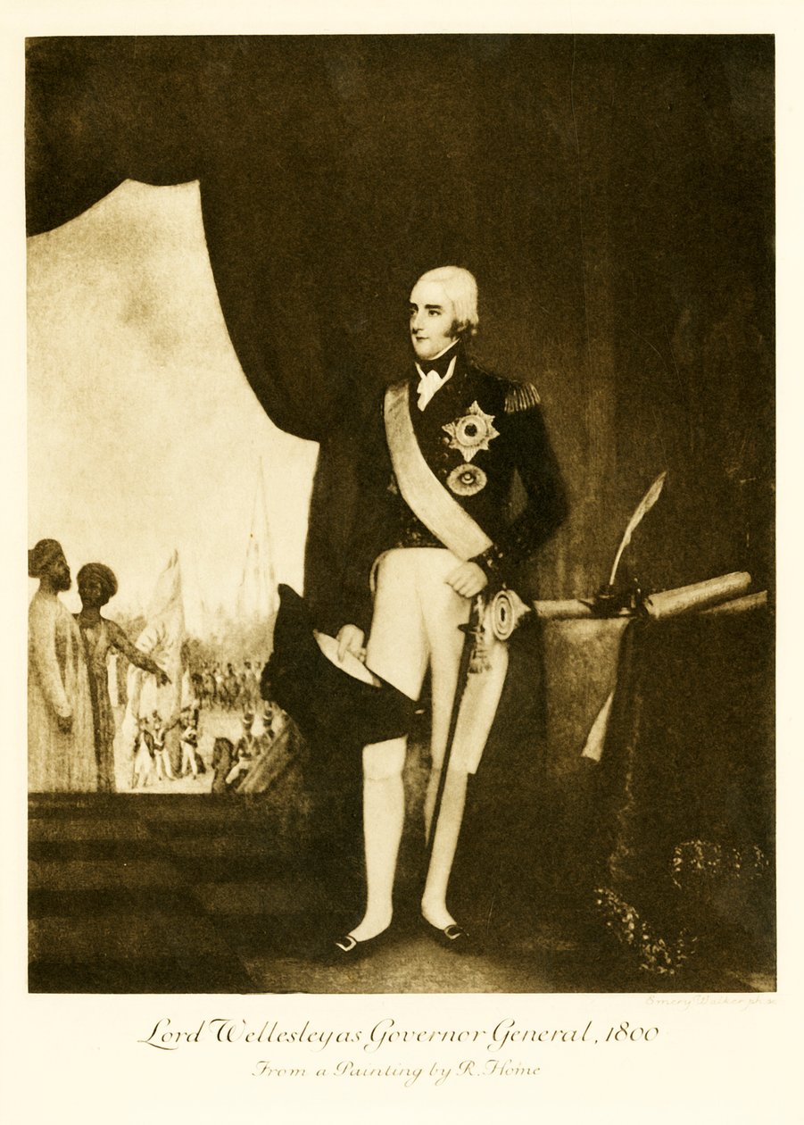 Lord Wellesley como Governador Geral, 1800, 1925. de Unbekannt