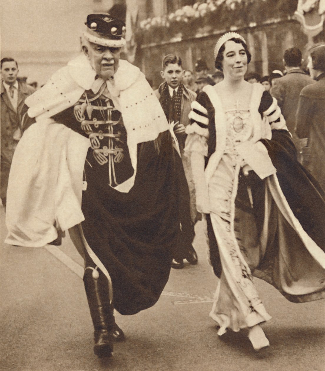 Lord e Lady Armstrong, 12 de maio de 1937 de Unbekannt