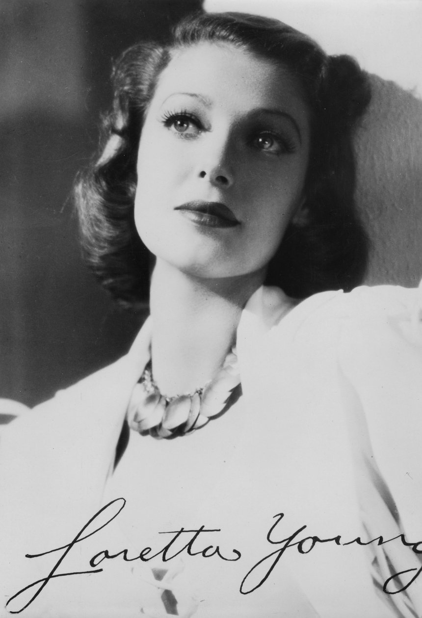 Loretta Young 1913-2000, atriz americana, c1930s de Unbekannt