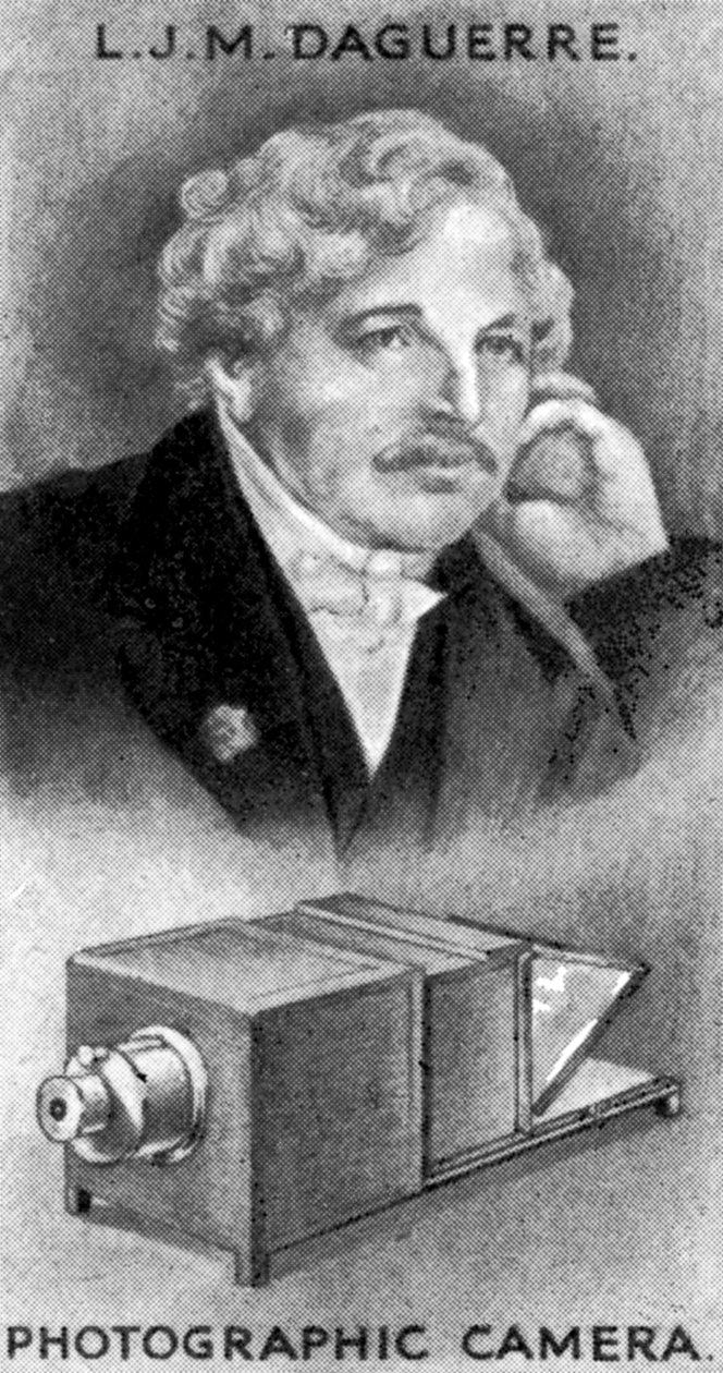 Louis-Jacques-Mande Daguerre, artista e químico francês, c1924 de Unbekannt