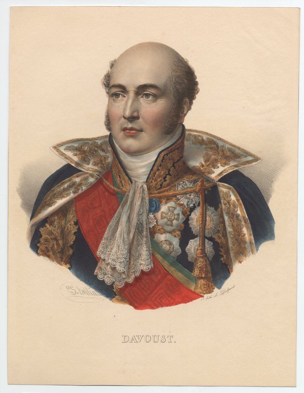 Louis-Nicolas Davout 1770-1823, marechal da França, 1835 de Unbekannt