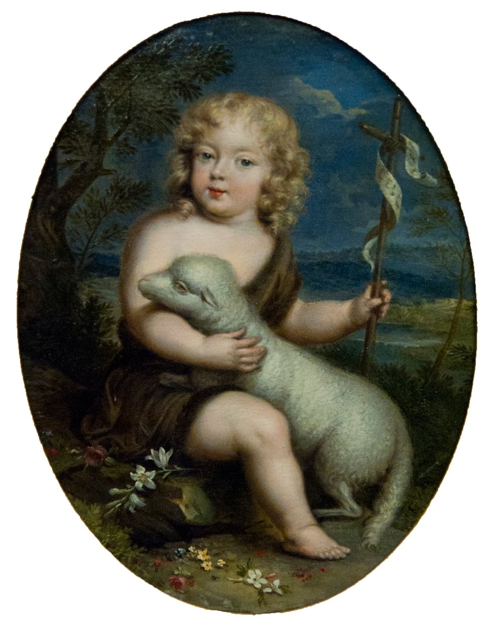 Louis Alexandre de Bourbon, Conde de Toulouse 1678-1737 como João Batista, c. 1680. de Unbekannt