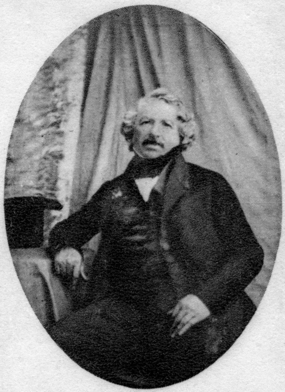 Louis Daguerre, pioneiro da fotografia francesa, c1845-1851 de Unbekannt