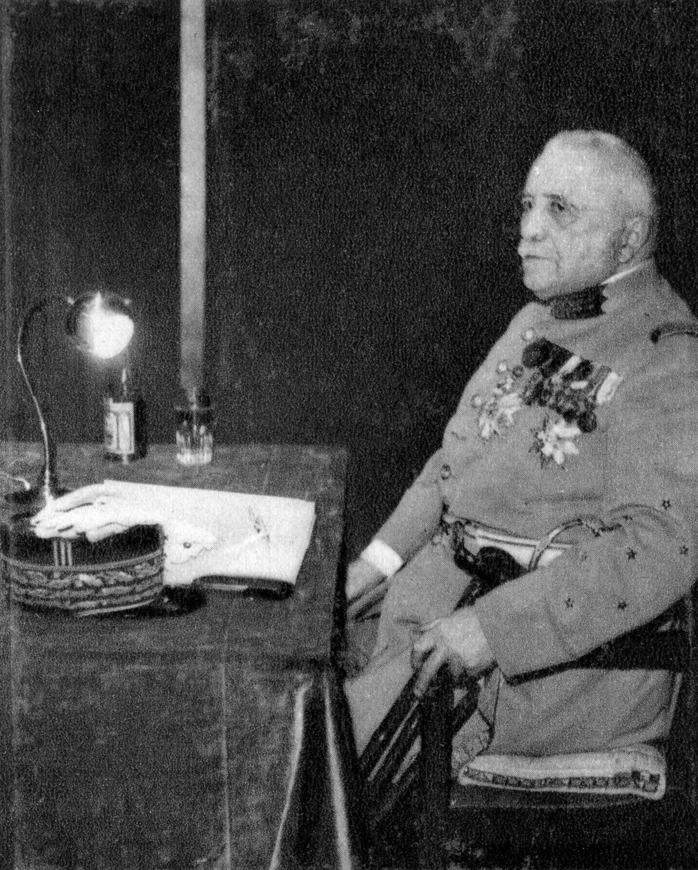 Louis Franchet D Esperey, general da Primeira Guerra Mundial francesa, 1932 de Unbekannt