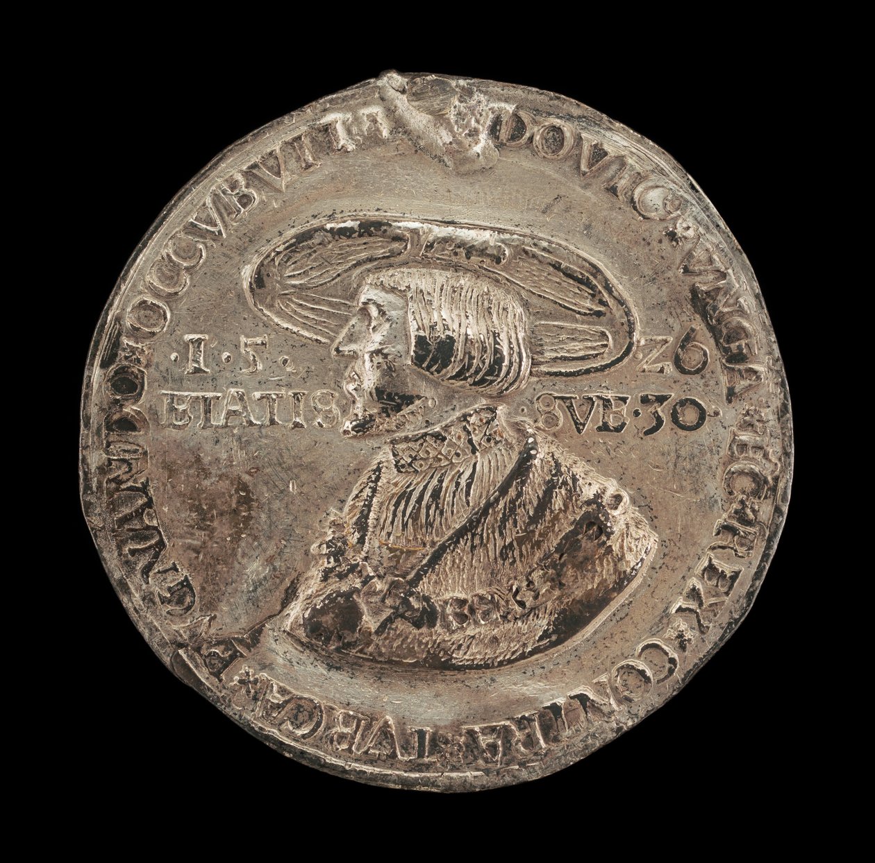 Luís II, 1506-1526, Rei da Hungria e Boêmia 1516 [anverso], 1526. de Unbekannt