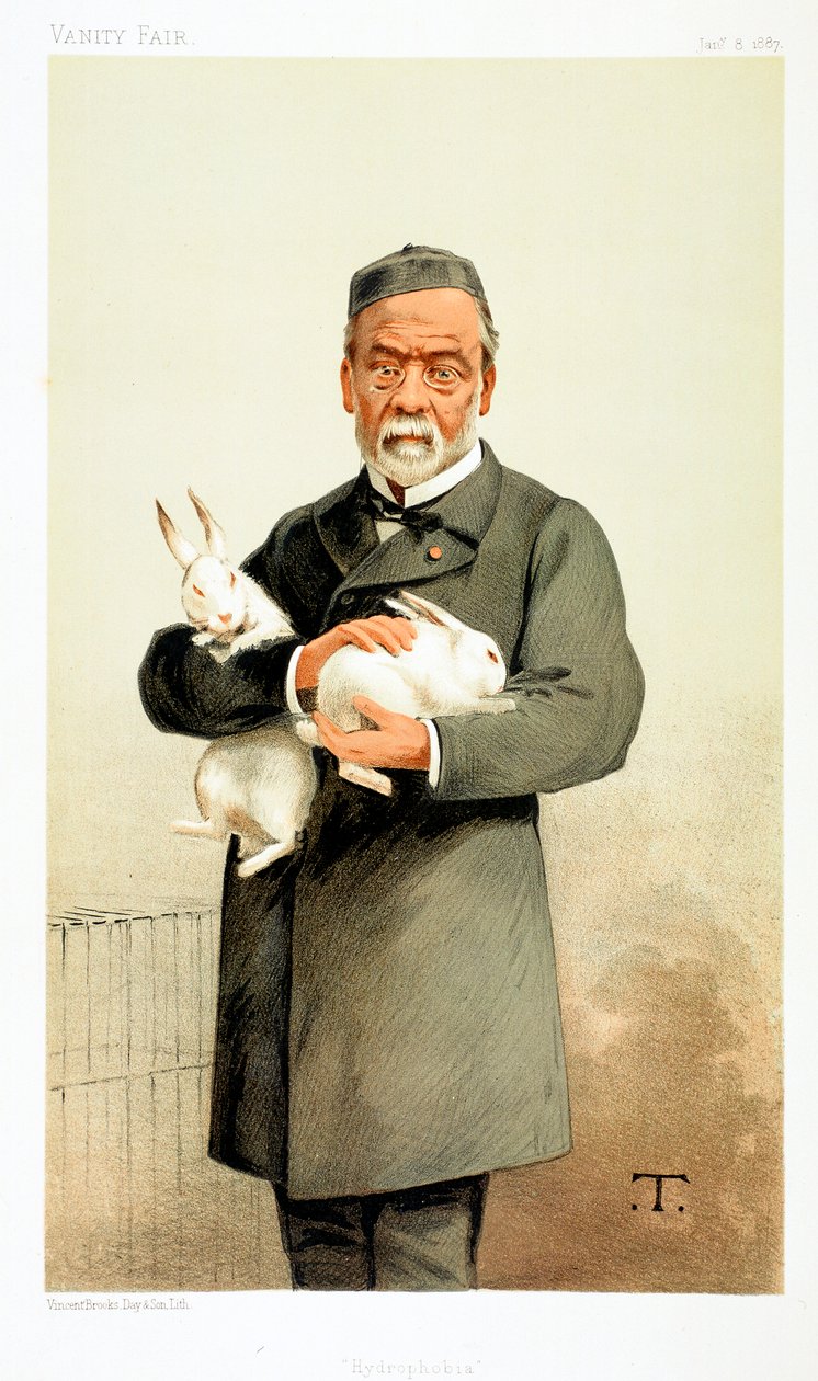 Louis Pasteur, químico francês e fundador da bacteriologia moderna, 1887 de Unbekannt