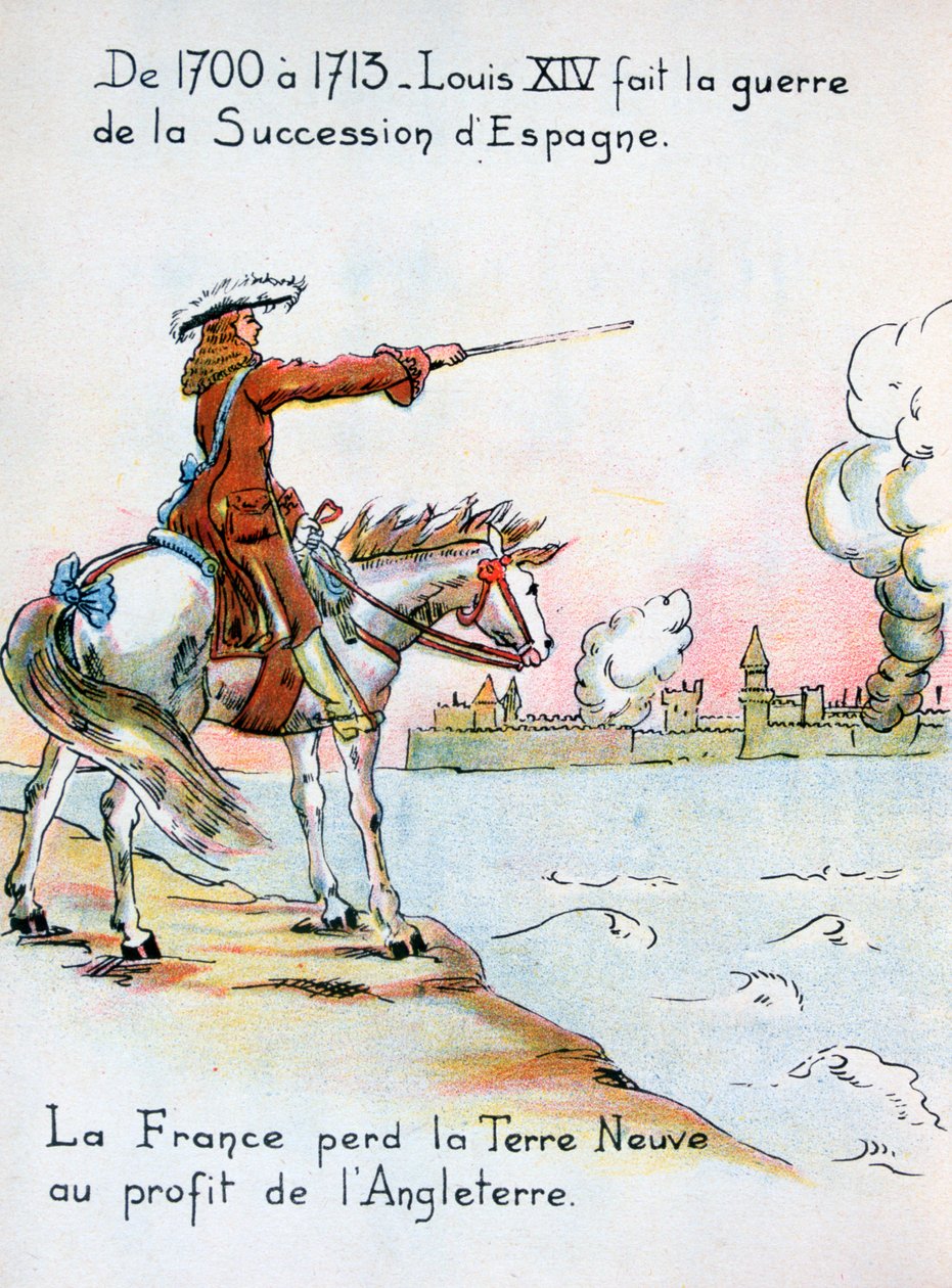 Luís XIV e a guerra da sucessão espanhola, século 1700-1715 de Unbekannt