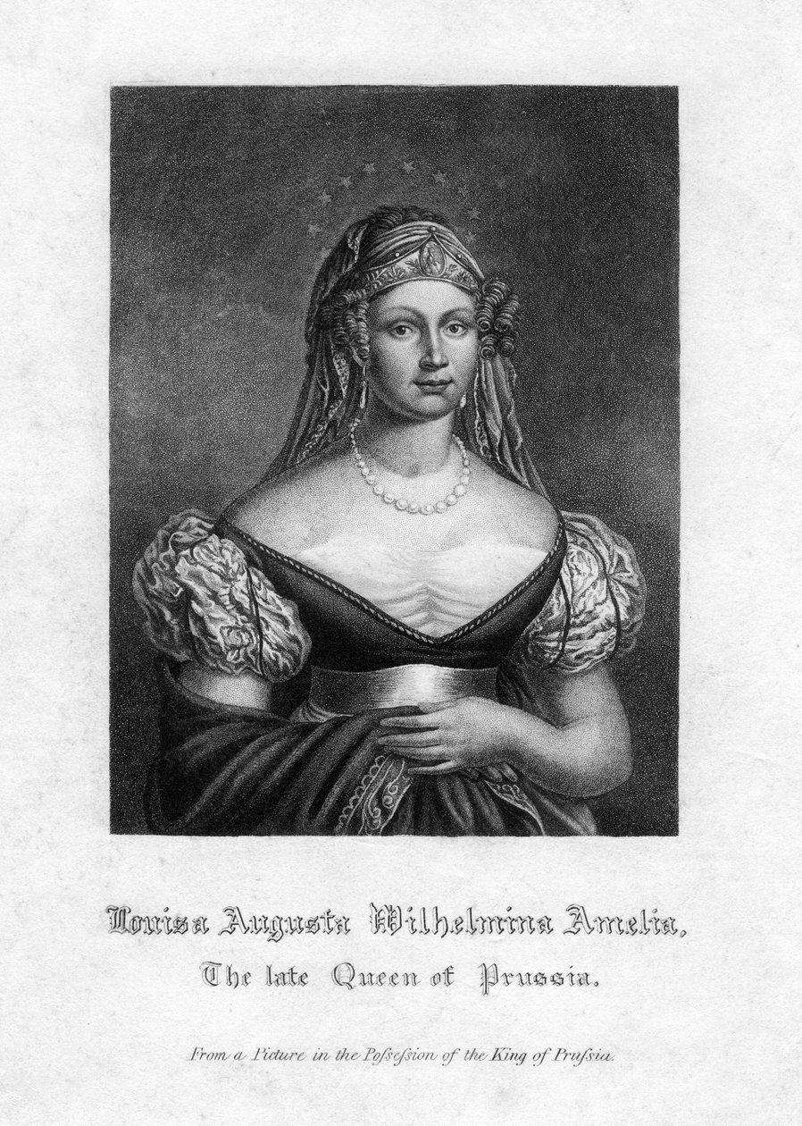 Louise Augusta Wilhelmine Amalie, rainha da Prússia de Unbekannt