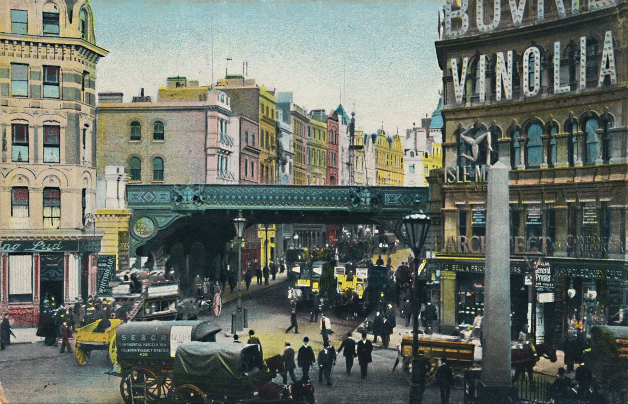 Ludgate Hill, Londres, 1904. de Unbekannt