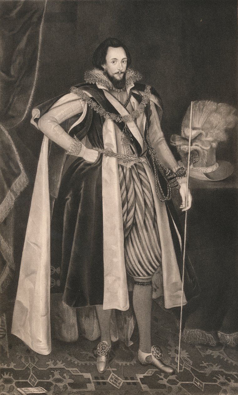 Ludovic Stuart, Segundo Duque de Londres, século XVI, 1904 de Unbekannt