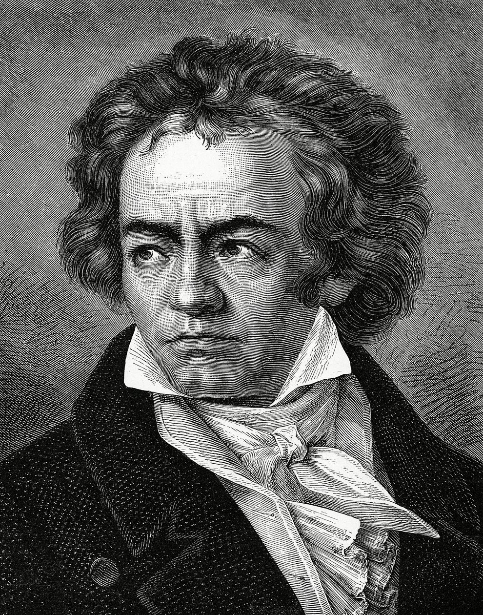 Ludwig van Beethoven 1770-1827, compositor alemão de Unbekannt