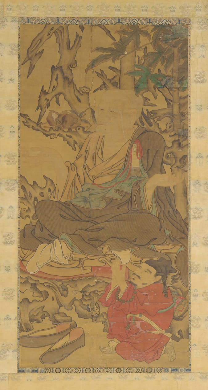 Luohan and Attendant, 1368-1644. de Unbekannt