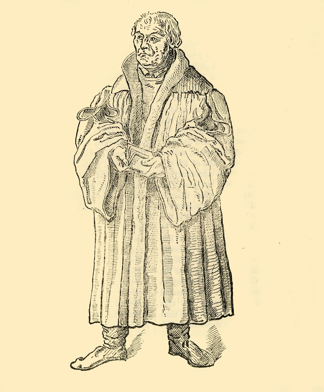 Pregação de Lutero, c1500-1520, 1890. de Unbekannt