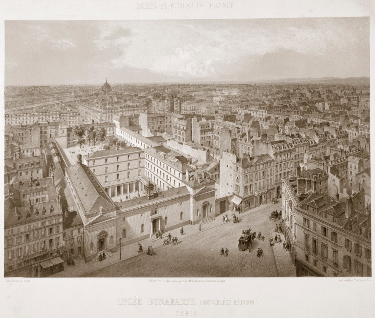 Lycee Bonaparte, Paris, 1867 de Unbekannt